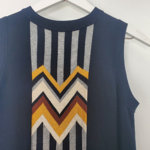 Missoni for Target Aztec Print Sweater Knit Dress Black - Picture 3 of 6